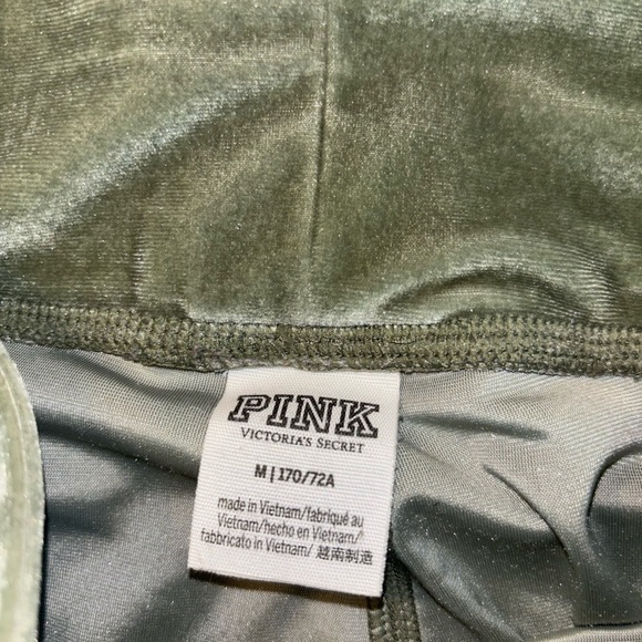 PINK Victoria's Secret Olive Green Leggings - Picture 4 of 6